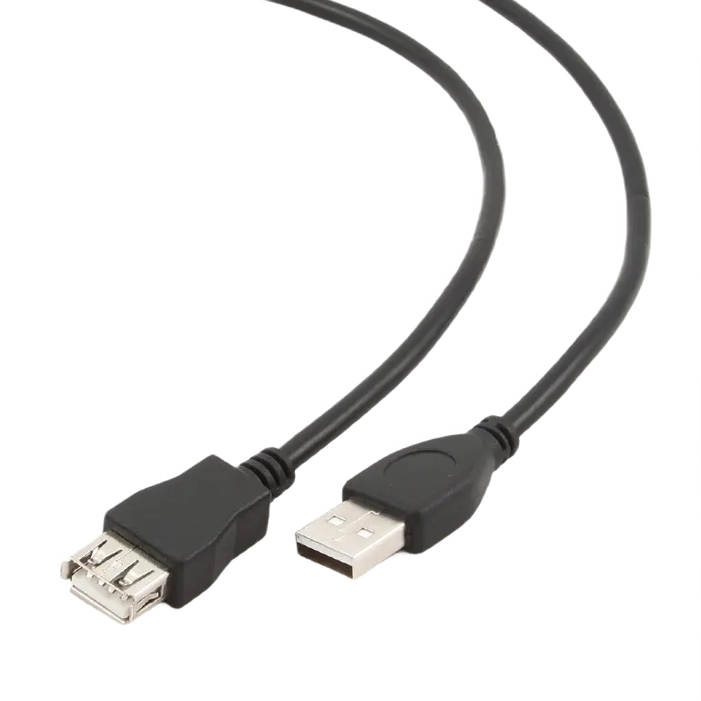 Gembird Cable USB, USB AM/AF, 3.0 m, USB2.0 Premium quality with ferrite core, CCF-USB2-AMAF-10