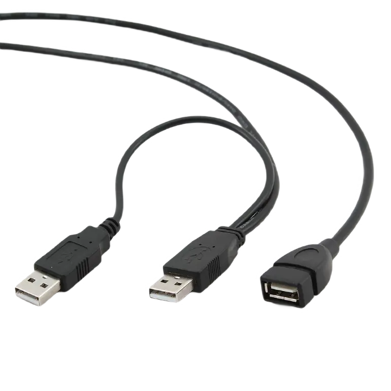 Cable USB, USB AM/AF, 1.8 m, dual USB2.0, High quality, Cablexpert, CCP-USB22-AMAF-6