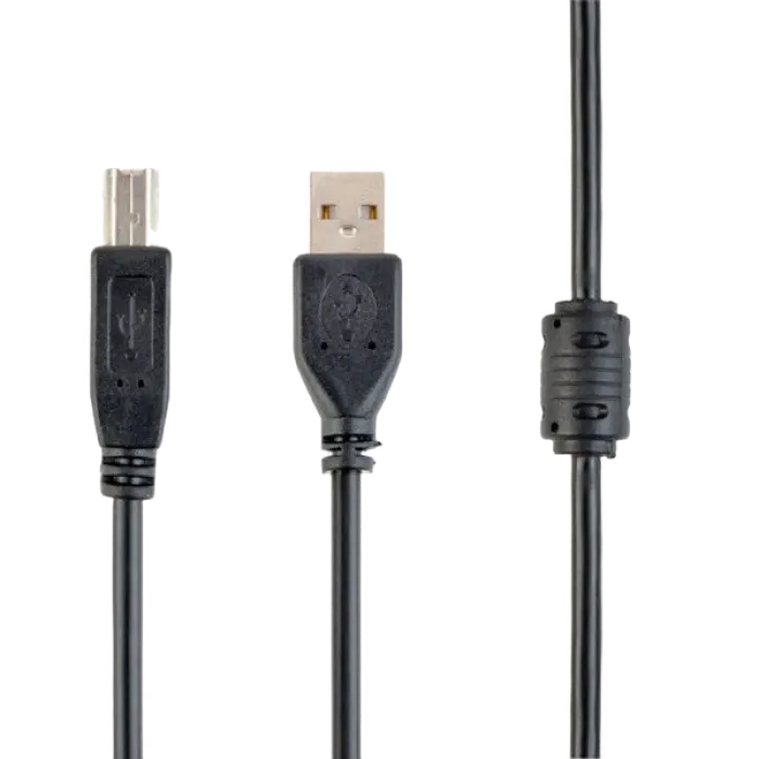 Cablexpert Cable USB, AM/BM, 3.0 m, USB2.0 Premium quality with ferrite core, CCF-USB2-AMBM-10