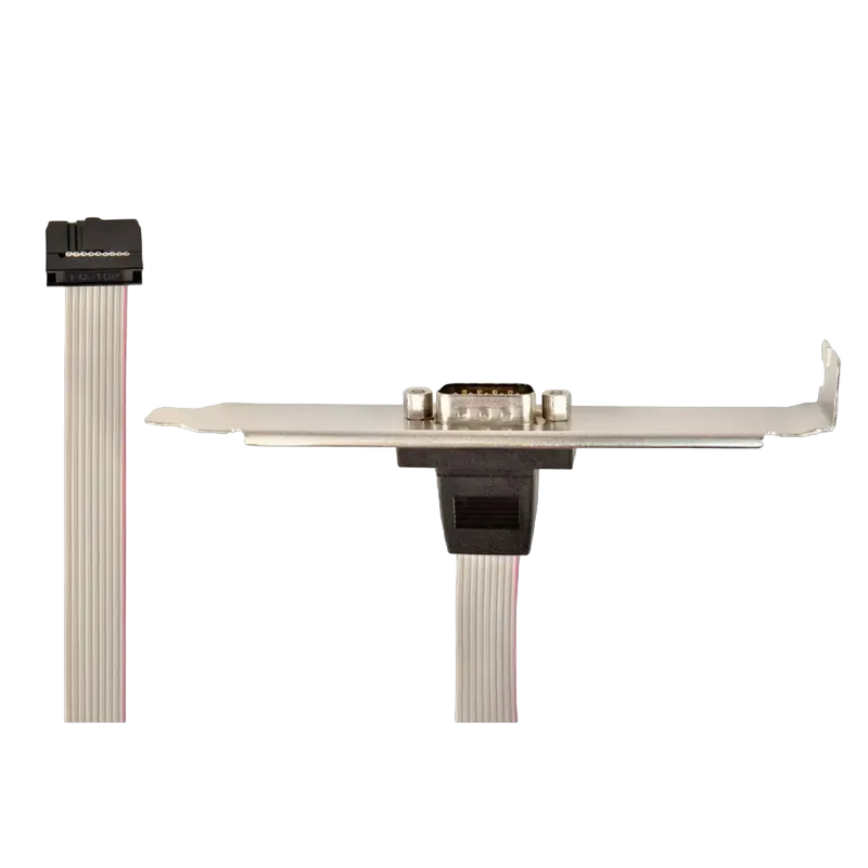 Cablexpert CableExpert CCDB9RECEPTACLE DB9 COM port receptacle on bracket housing, 25cm
