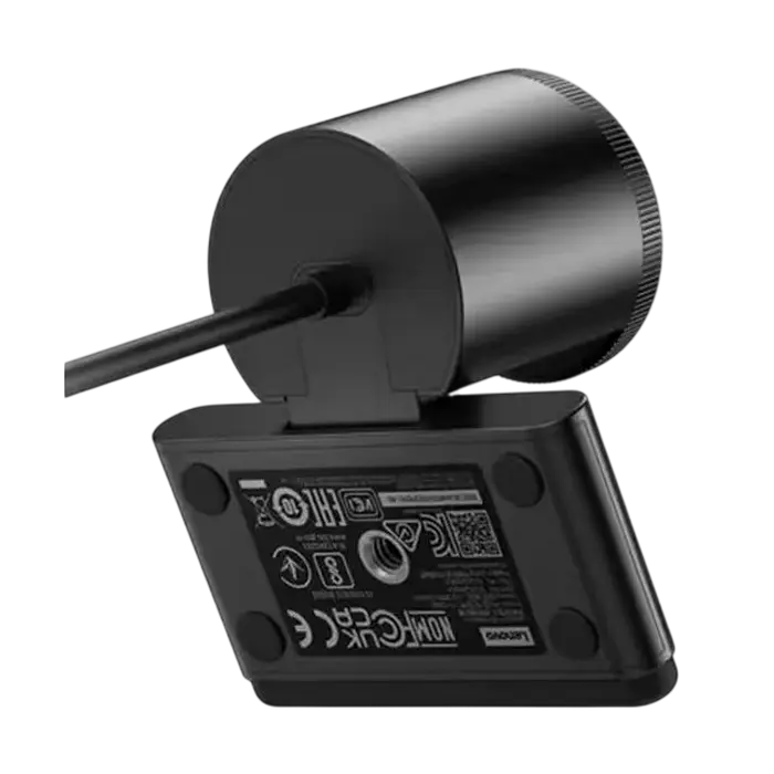 Webcam Lenovo FHD 1080p, 2MP, autofocus, microfoane cu reducere zgomot, vedere posterioară