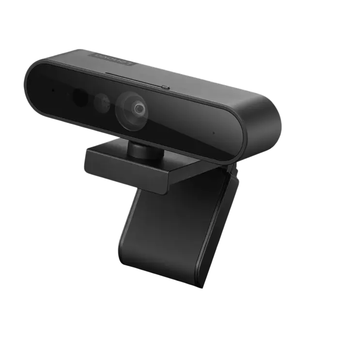 Cameră web Lenovo Performance FHD 1080p, FOV 95°, microfon dublu, capac de confidențialitate