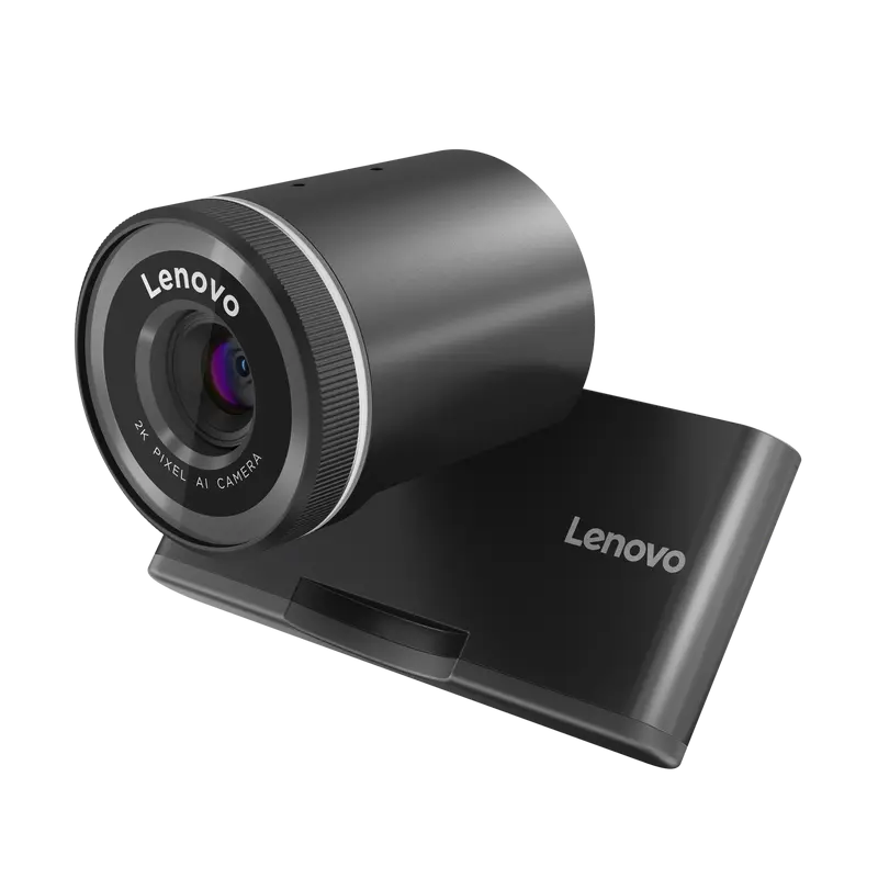 Cameră web Lenovo QHD 4MP, autofocus, încadrare automată, corecție lumină, USB-C