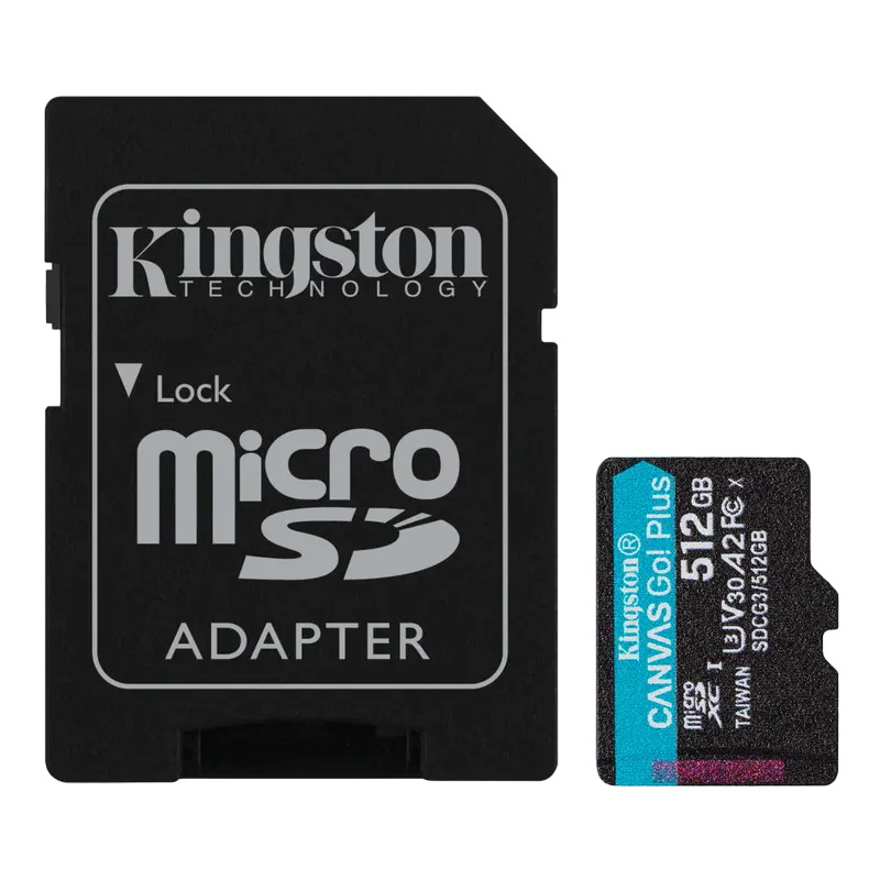 Kingston Canvas Go! Plus microSD 512GB
