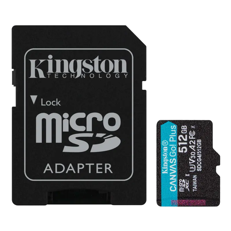 Kingston Canvas Go! Plus microSD 512GB