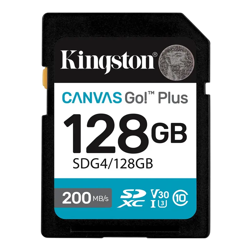 Kingston Canvas Go! Plus SDXC 128GB