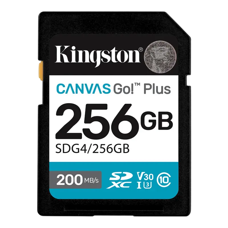 Kingston Canvas Go! Plus SDXC 256GB
