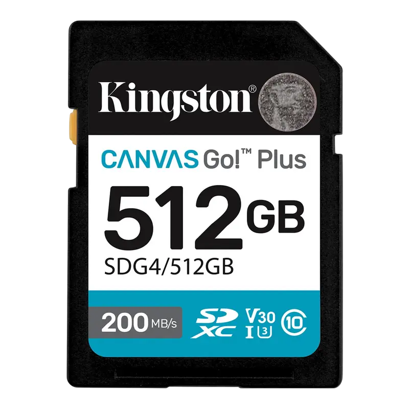 Kingston Canvas Go! Plus SDXC 512GB
