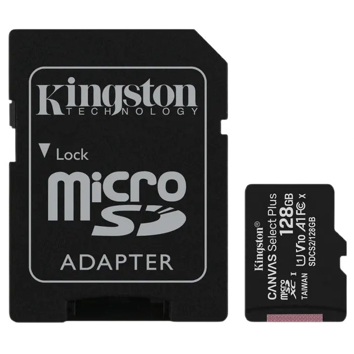 Kingston Canvas microSD 128GB