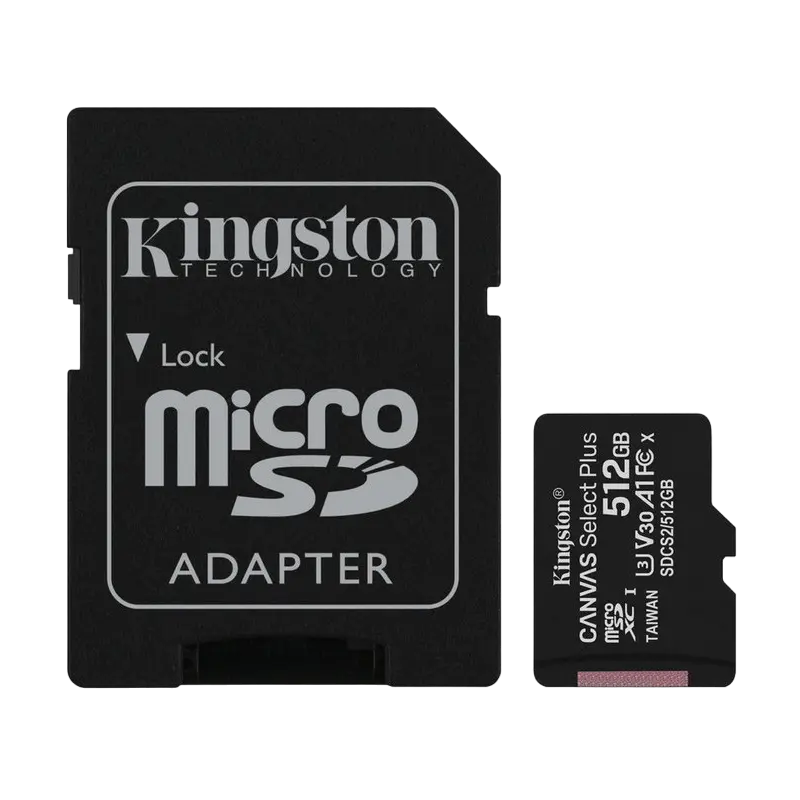 Kingston Canvas microSD 512GB