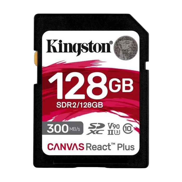 Kingston Canvas React Plus SDXC 128GB