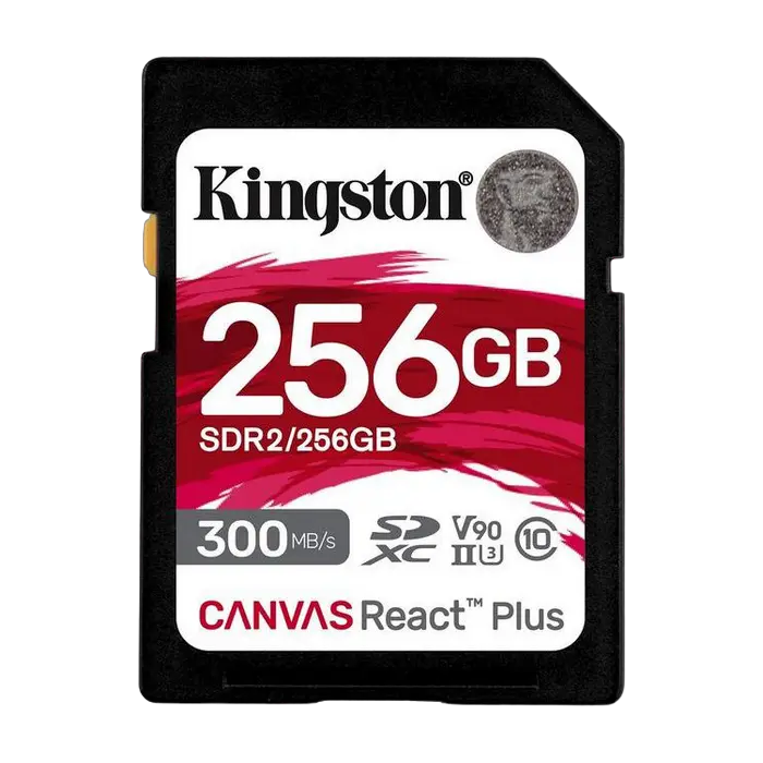 Kingston Canvas React Plus SDXC 256GB