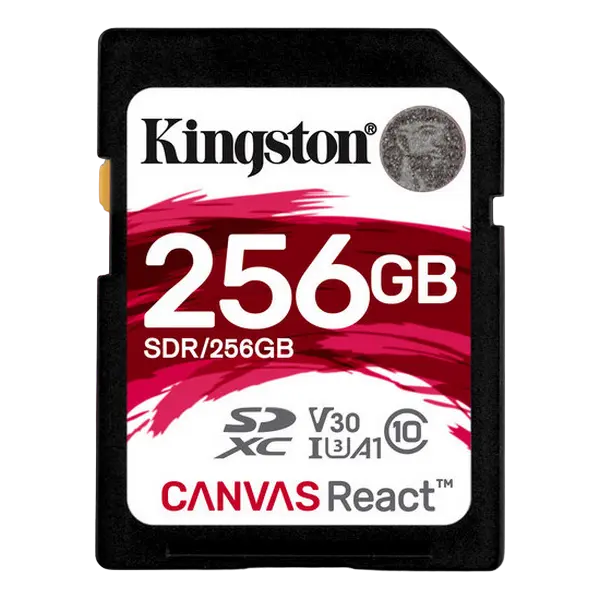 Kingston Canvas React SDXC 256GB
