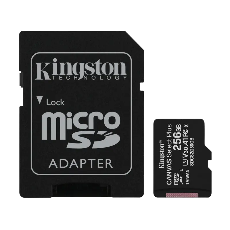 Kingston Canvas Select Plus microSD 256GB