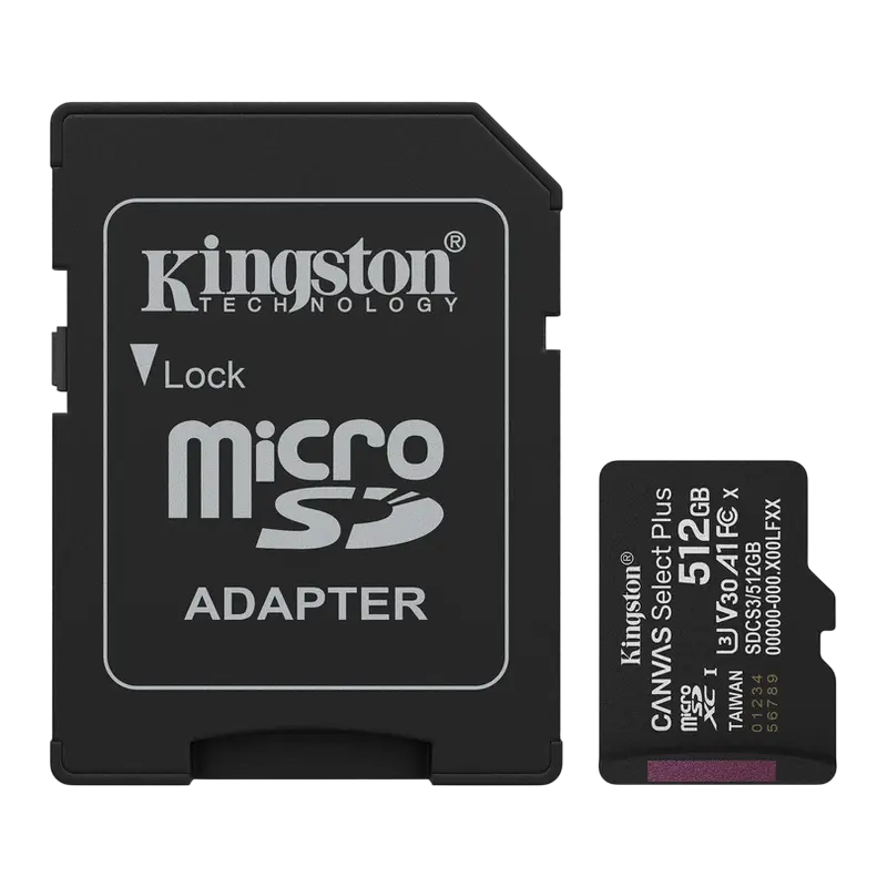 Kingston Canvas Select Plus microSD 512GB