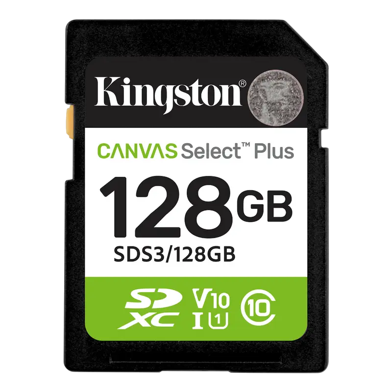 Kingston Canvas Select Plus SDXC 128GB
