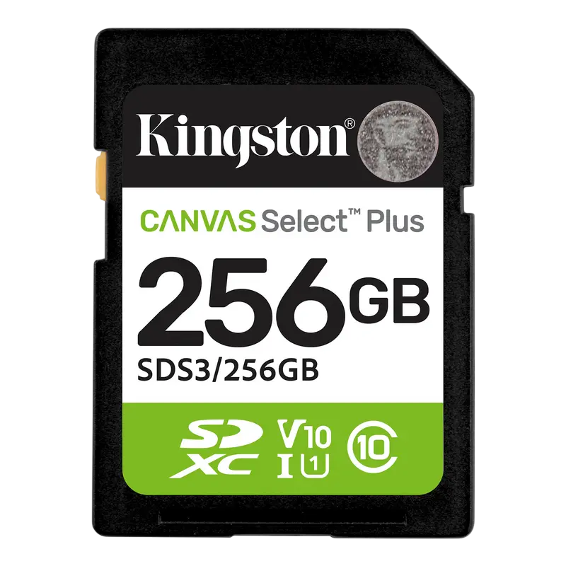 Kingston Canvas Select Plus SDXC 256GB