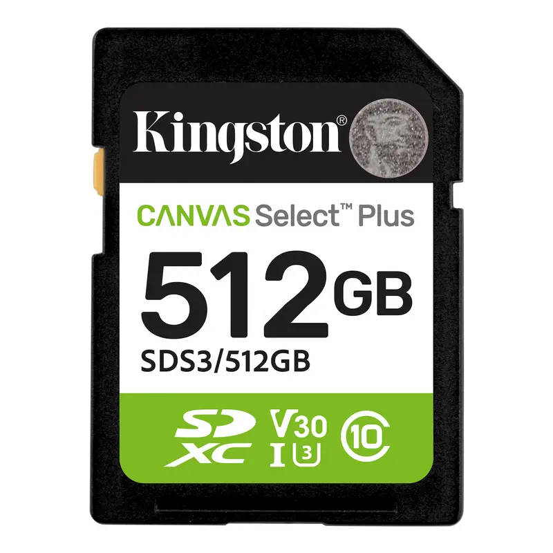 Kingston Canvas Select Plus SDXC 512GB