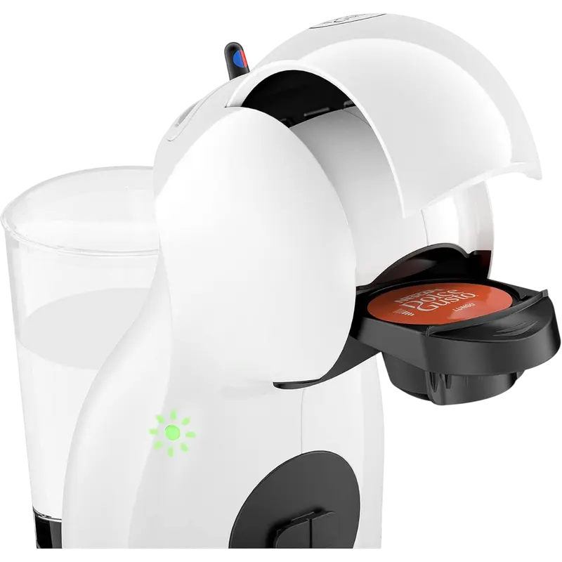 Espressor cu capsule DeLonghi EDG110W Alb, detaliu interfață