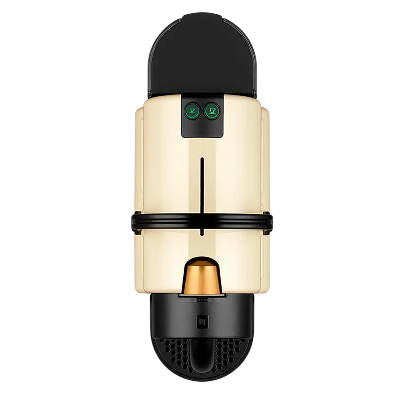 Espressor cu capsule DeLonghi Nespresso Inissia EN80.CW, detaliu interfață