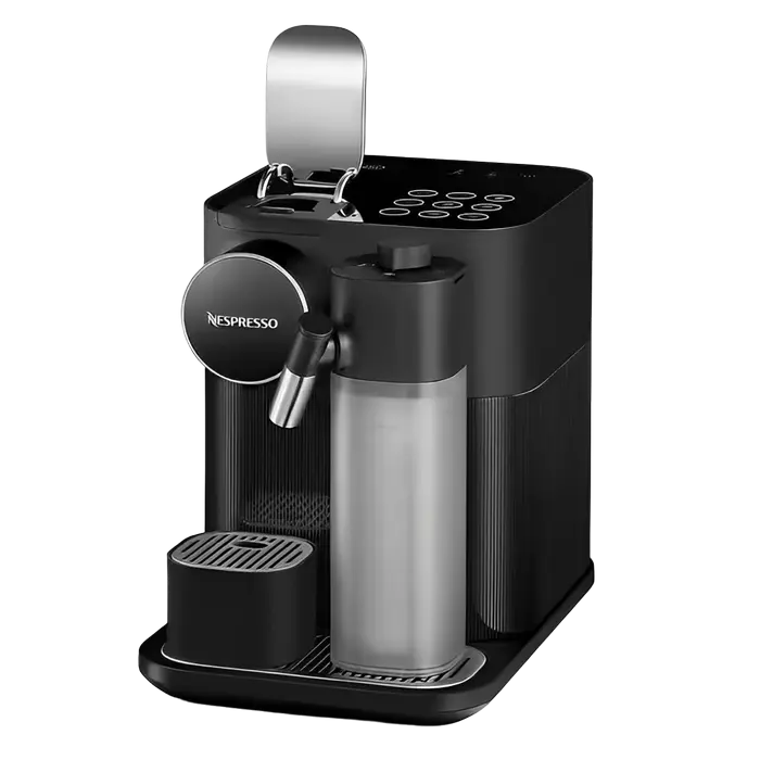 Espressor cu capsule DeLonghi Nespresso Lattissima EN640.B, vedere laterală