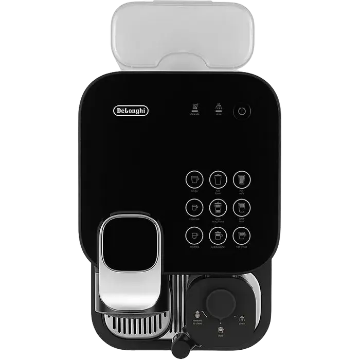 Espressor cu capsule DeLonghi Nespresso Lattissima EN640.B, detaliu interfață