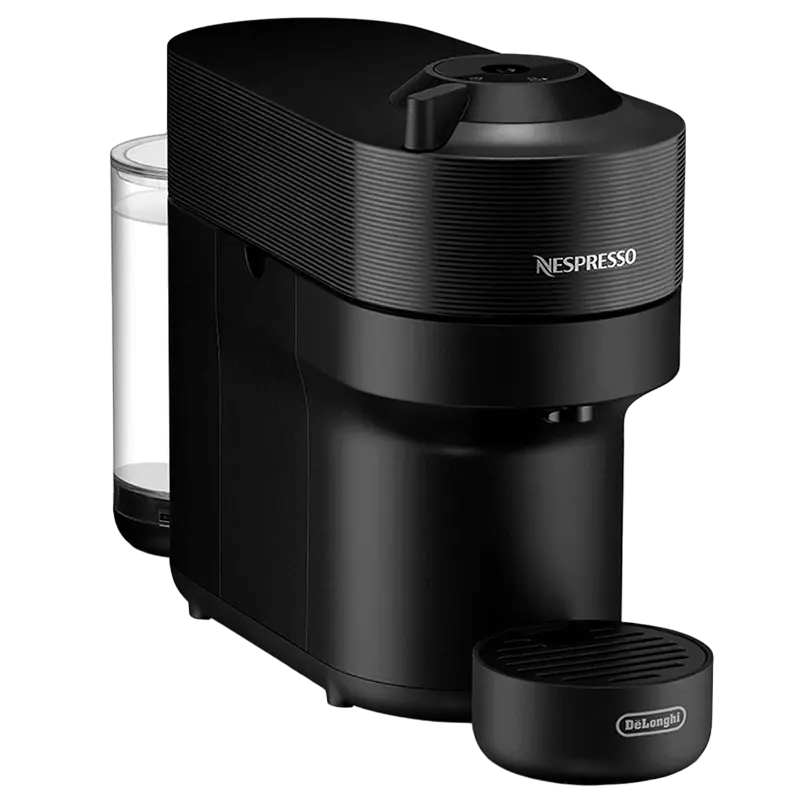 Espressor cu capsule DeLonghi Nespresso ENV90B Negru, detaliu interfață