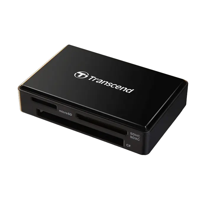 Card Reader Transcend "TS-RDF8" Black, USB3.1 (All-in-1)