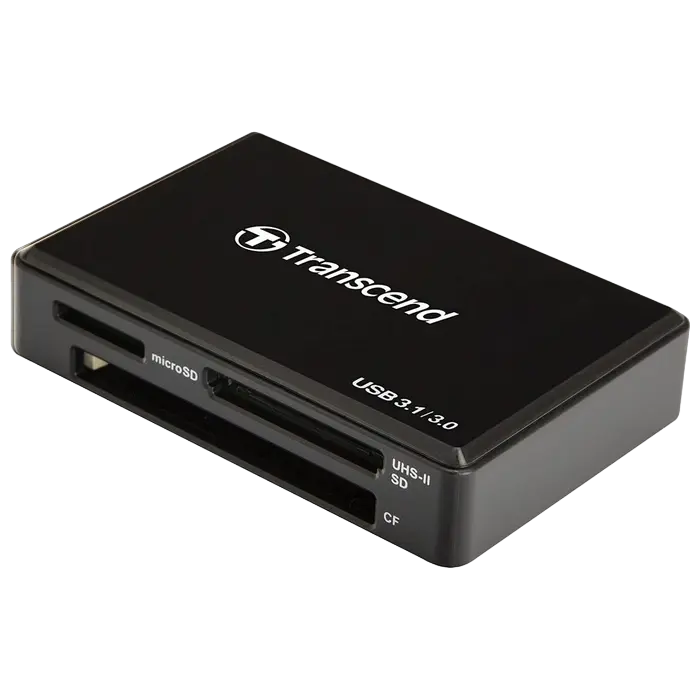 Card Reader Transcend "TS-RDF9" Black, USB3.1 (All-in-1)