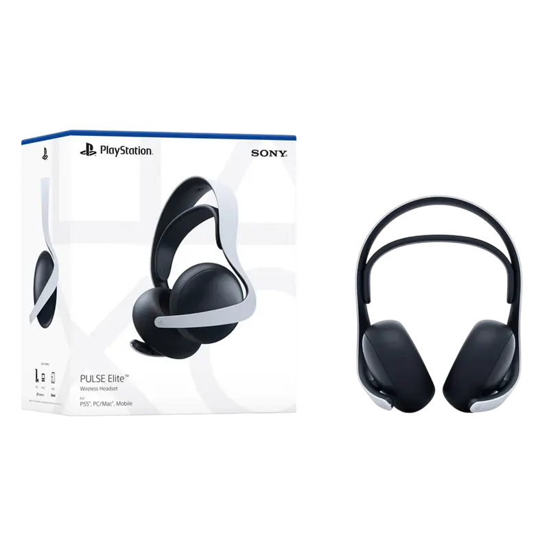 Căști wireless Sony PlayStation Pulse Elite, alb, ambalaj