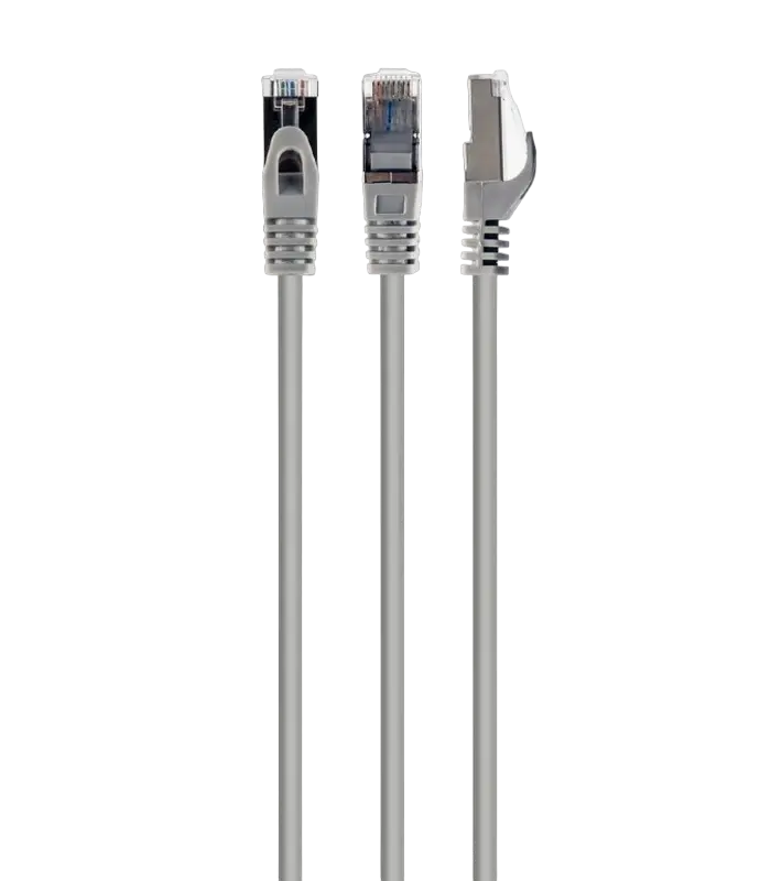 Cat.6A SFTP 30m, Grey, Copper, PP6A-LSZHCU-30M, Cablexpert, Low Smoke Zero Halogen (LSZH)