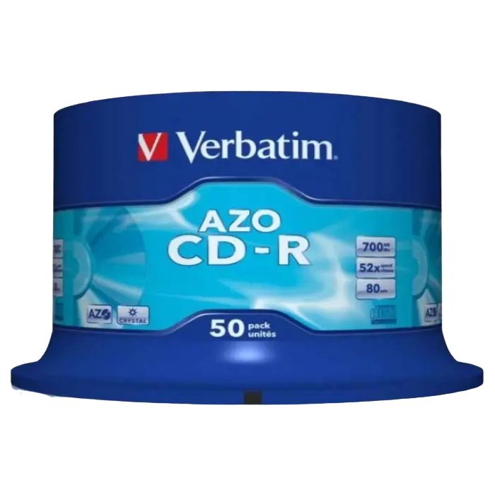 CD-R 50*Cake, Verbatim, 700MB, 52x, AZO