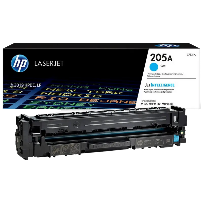 Cartuș toner laser HP CF531A (205A) cyan