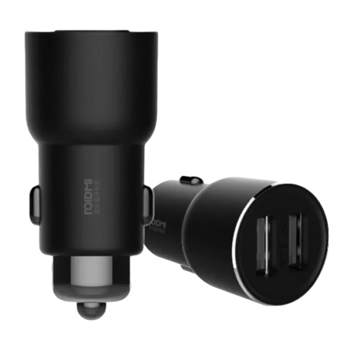 Xiaomi Mi Roidmi 3S, Car FM Trasmitter,Car Charger 3.4A/20W, 2USB, Black