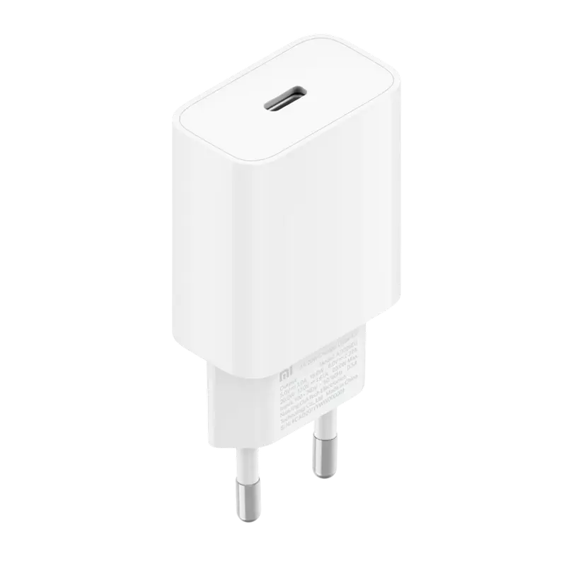 Xiaomi Charger 20W, Type-C, AD201EU, White