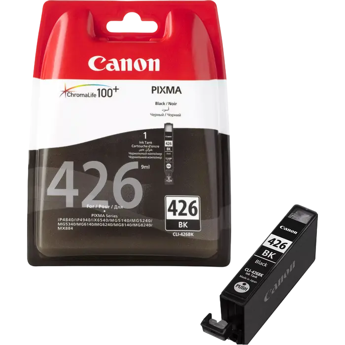 Canon Ink Cartridge CLI-426Bk, black
