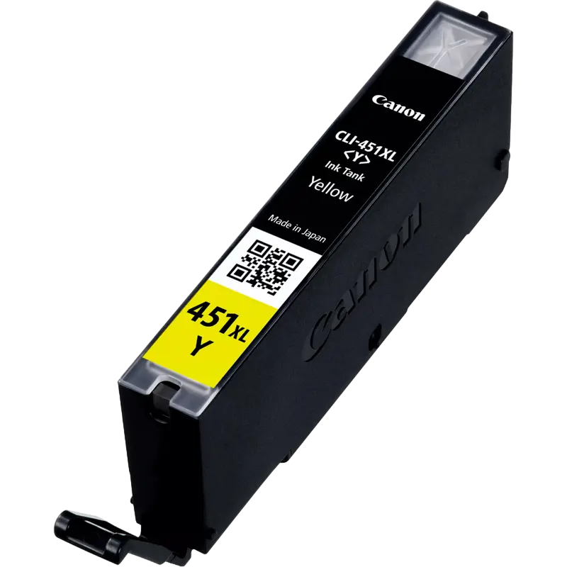 Canon Ink Cartridge CLI-451 XLY, Yellow