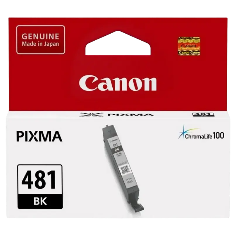 Canon Ink Cartridge CLI-481 BK, Black