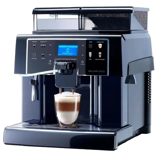 Espressor automat Saeco Aulika Evo Focus, cappuccino automat, 1400 W, vedere alternativă