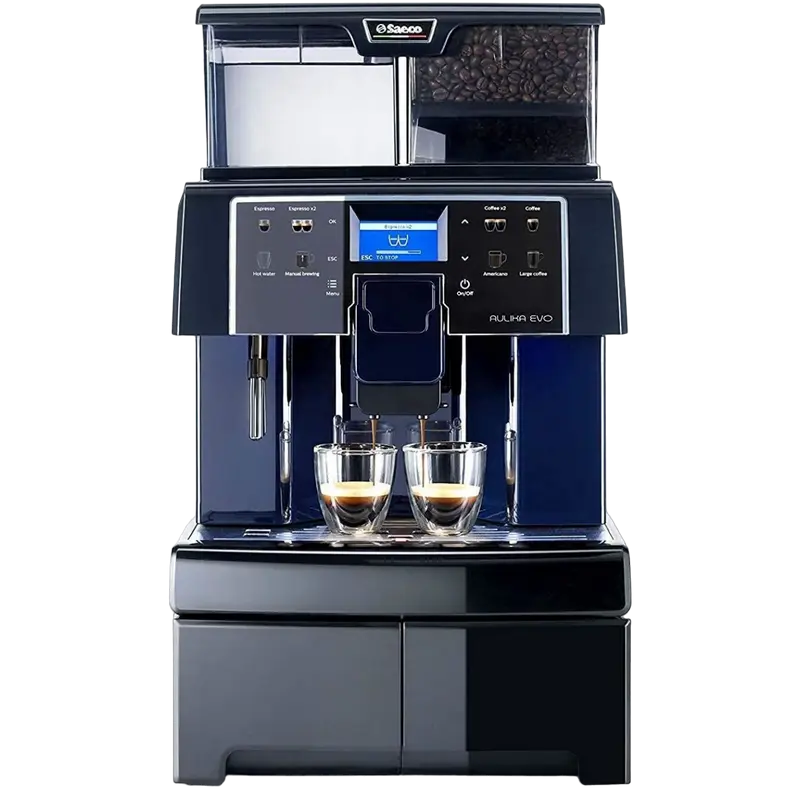 Espressor automat Saeco AuliKa Evo Office Black 15 bar rezervor 4 litri