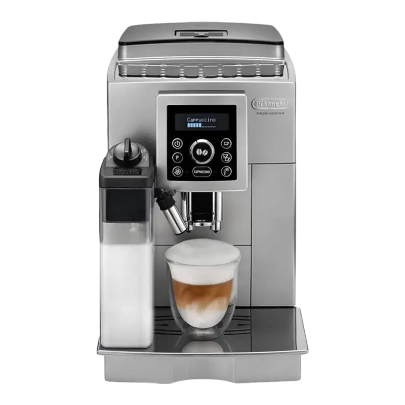 Espressor automat DeLonghi ECAM23.460SB, vedere laterală