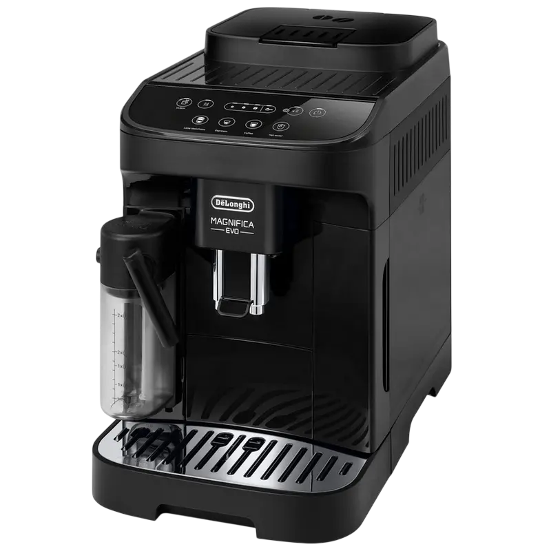 Espressor automat DeLonghi ECAM290.51.B Magnifica Evo, vedere laterală