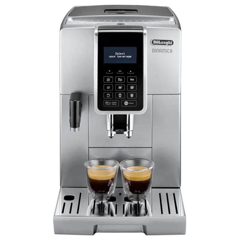 Espressor automat DeLonghi ECAM350.75S Dinamica, argintiu