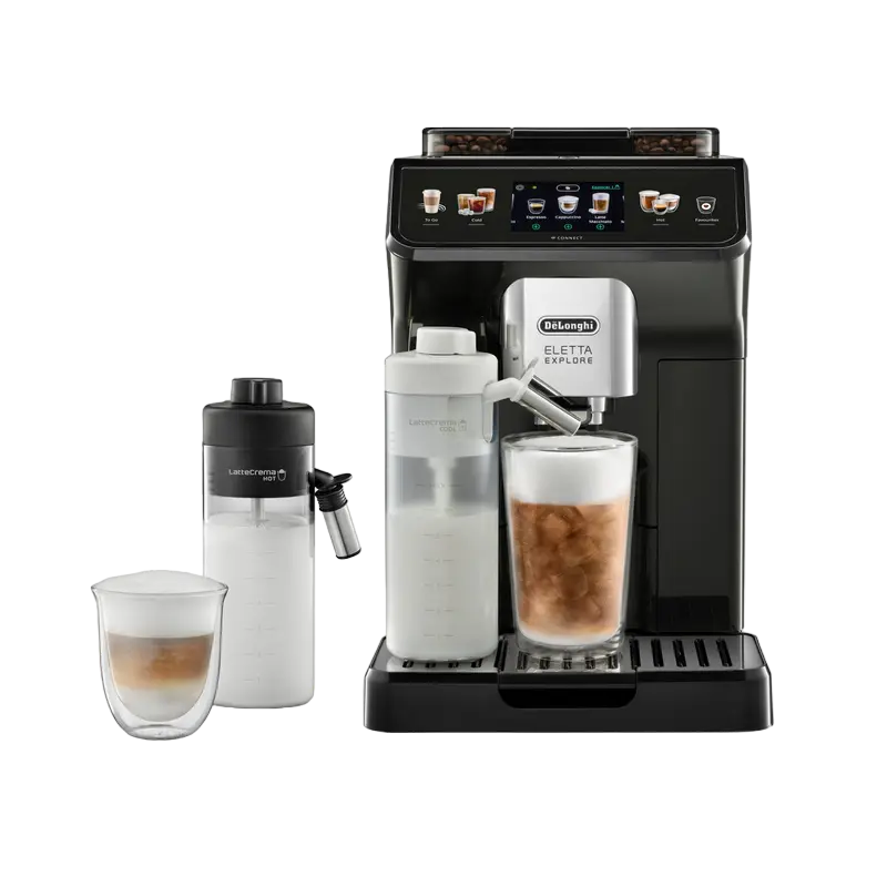 Espressor automat DeLonghi ECAM450.65.G cu capuccinator automat