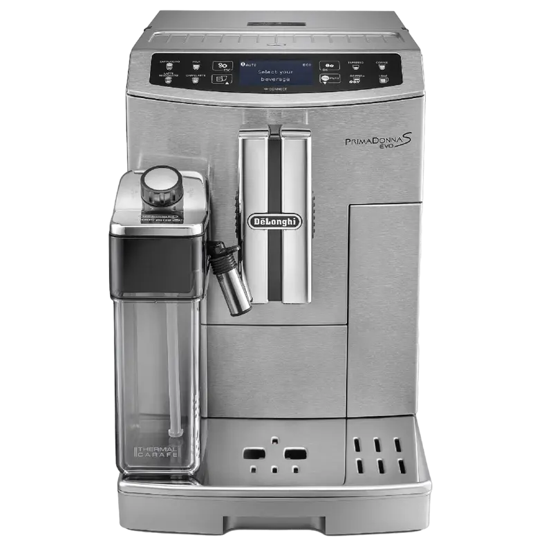Espressor automat DeLonghi ECAM510.55.M 1450W 19 bar cu 13 programe, vedere alternativă