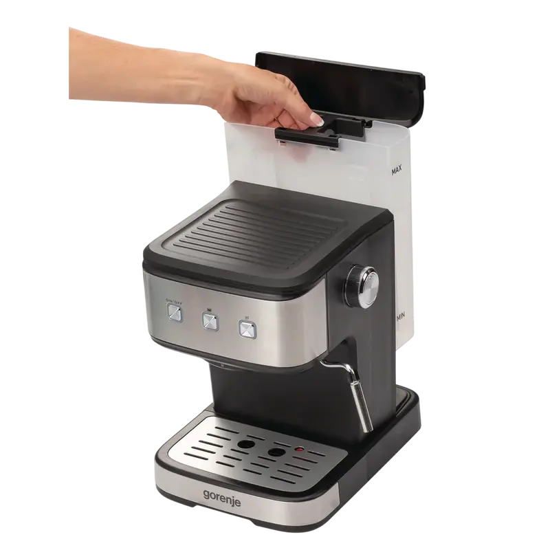Cafetieră Gorenje ESCM12MBK, detaliu interfață