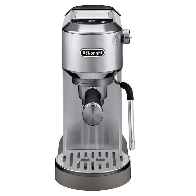 Espressor manual DeLonghi EC 890.M Dedica Maestro inox, vedere laterală