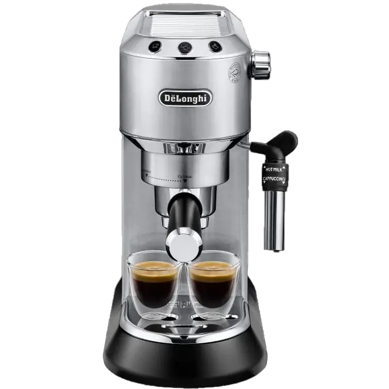 Espressor manual DeLonghi EC685M Dedica, argintiu