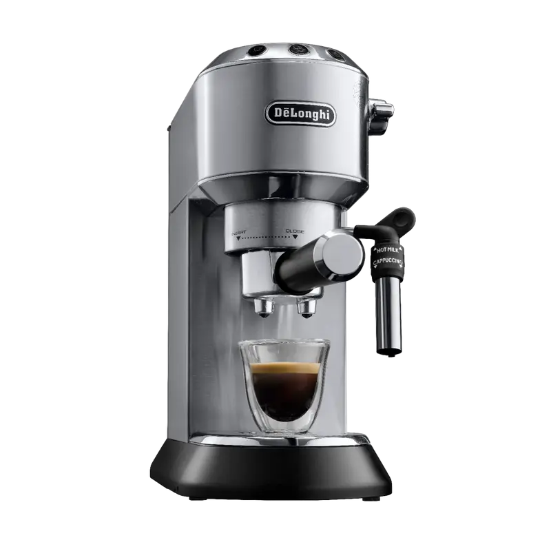 Espressor manual DeLonghi EC685M Dedica, argintiu, vedere alternativă
