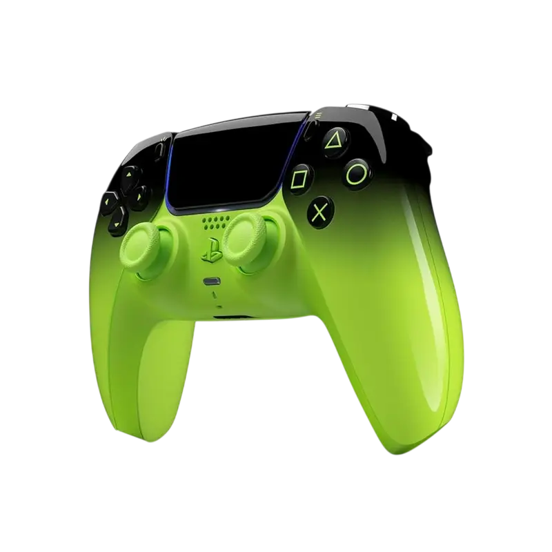 Controller wireless Sony DualSense PS5 Remix Green, vedere alternativă
